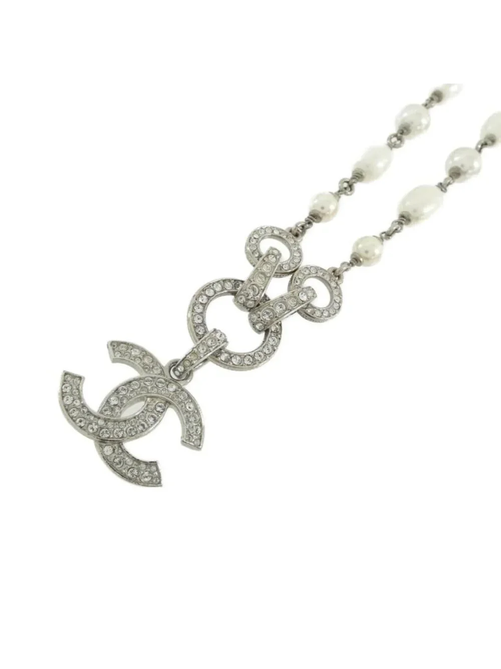 Chanel Necklace Silver